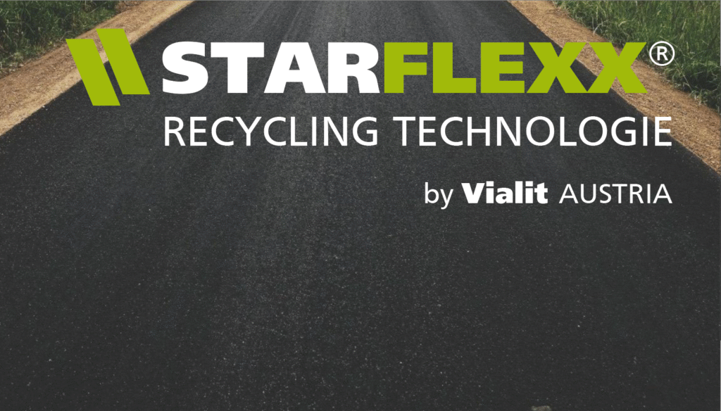 Ohne Fräsen neuer Asphalt mit Starflexx®